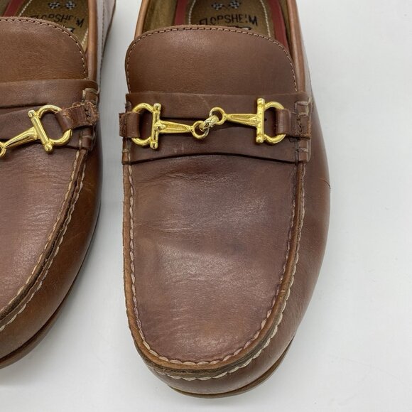 Florsheim Horsebit Driving Loafer Men\'s 11 Brown Leather Moc Toe Penny Driver main image 16